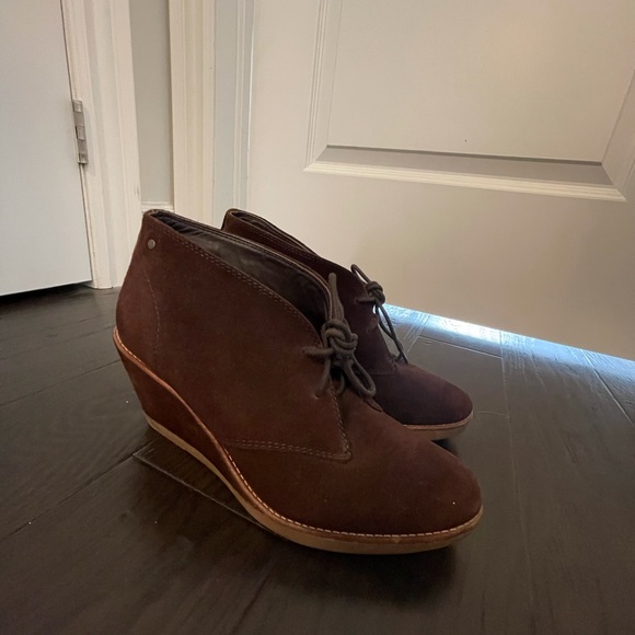 Coach suede booties - Picture 1 of 2